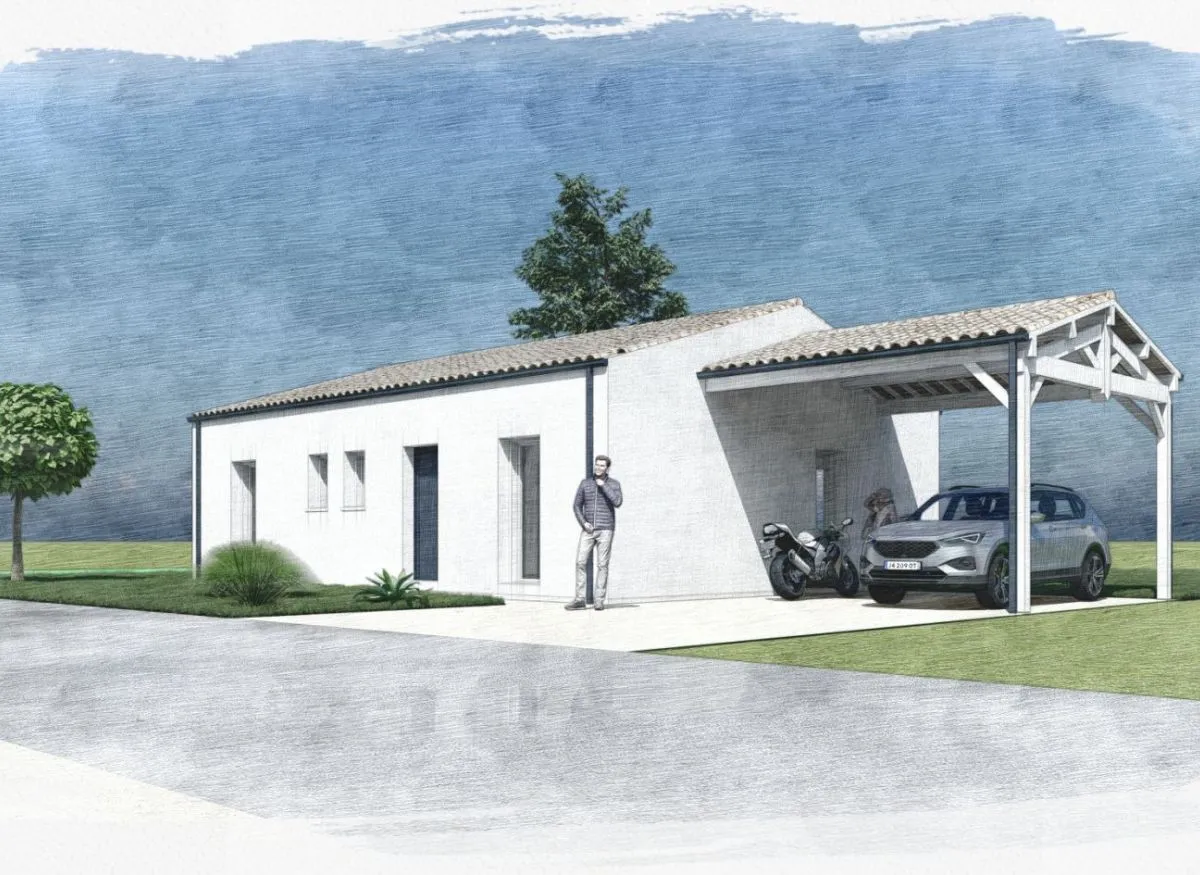 Image 1 Projet de construction d'une maison 70 m² avec terrain à SAUJON (17)