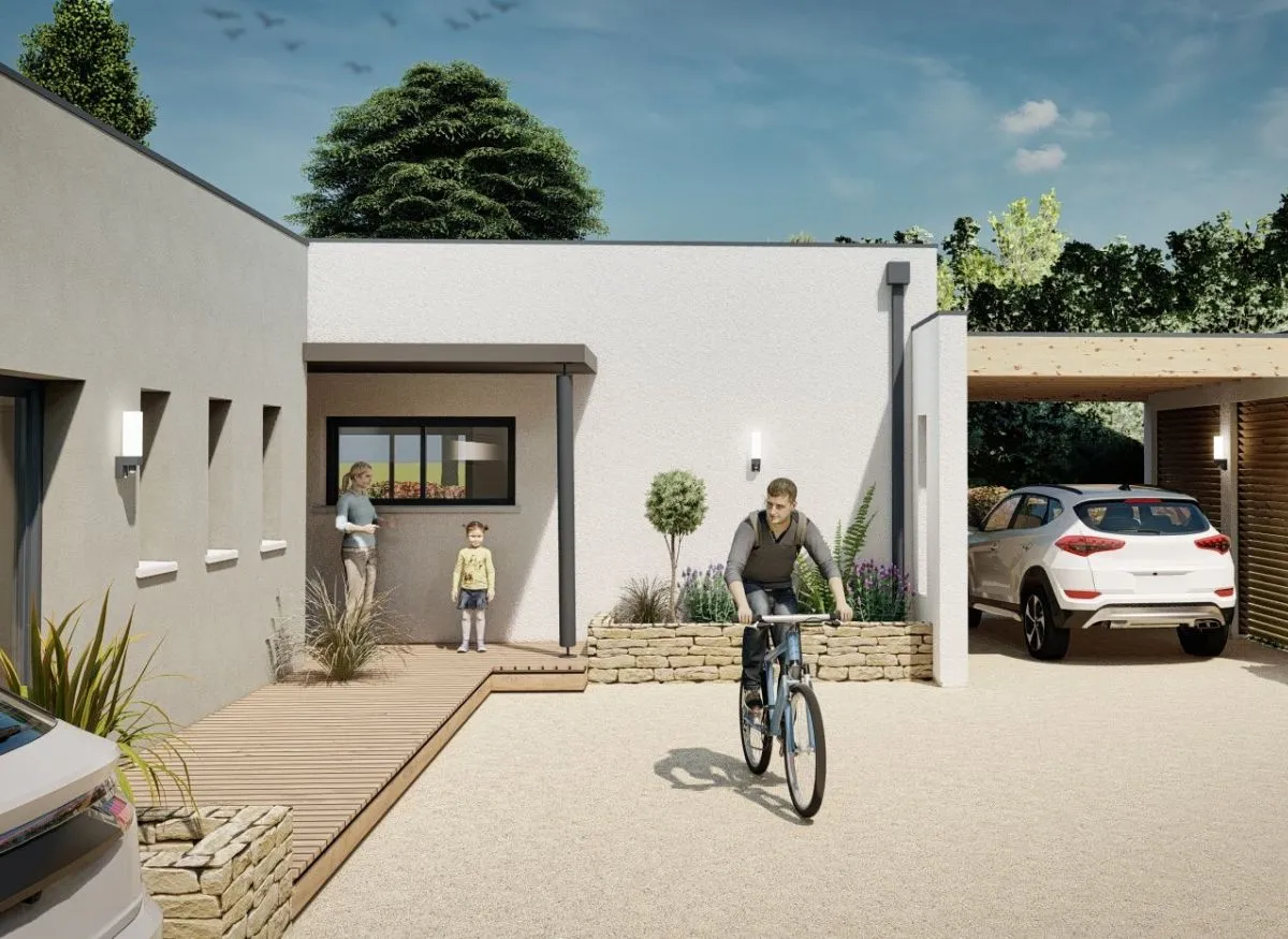 Image 1 Projet de construction d'une maison 125 m² avec terrain à SAUJON (17)