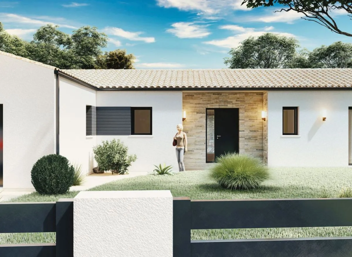 Image 1 Projet de construction d'une maison 80 m² avec terrain à SAUJON (17)