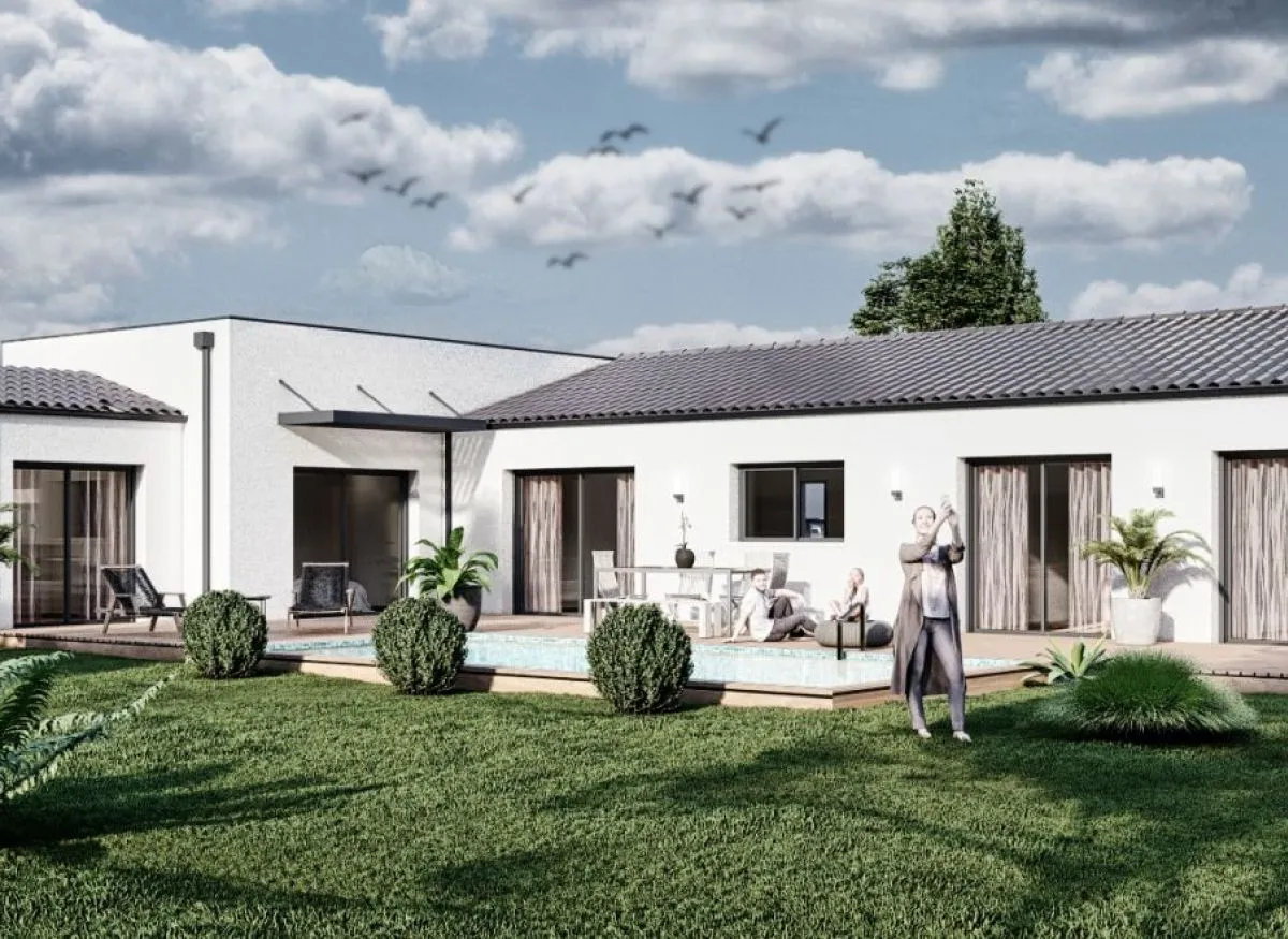 Image 1 Projet de construction d'une maison 120 m² avec terrain à SAINT-GEORGES-DES-COTEAUX (17)