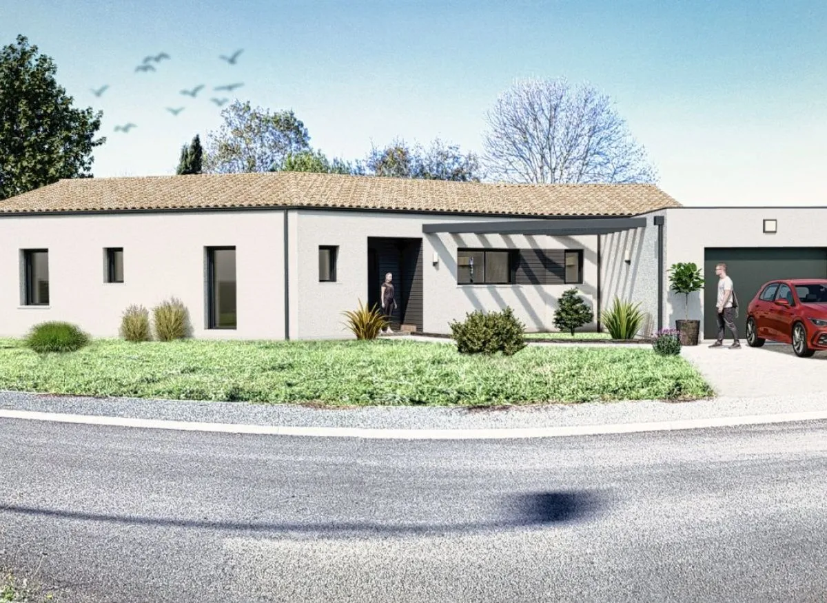 Image 1 Projet de construction d'une maison 90 m² avec terrain à SAUJON (17)