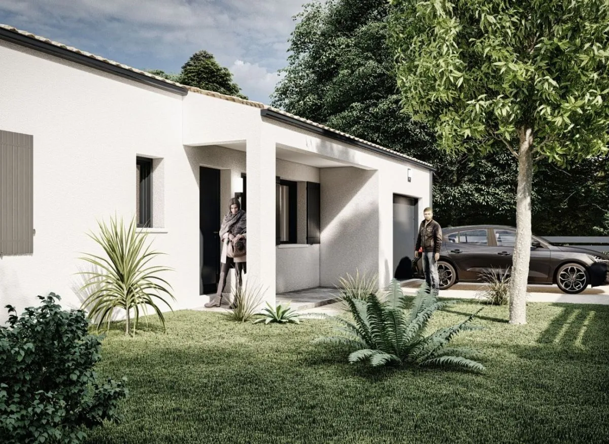 Image 2 Projet de construction d'une maison 90 m² avec terrain à SAUJON (17)