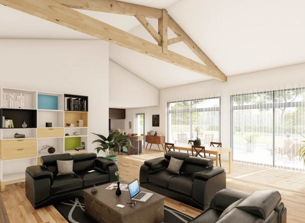 Image 2 Projet de construction d'une maison 125 m² avec terrain à SAINT-GEORGES-DES-COTEAUX (17)