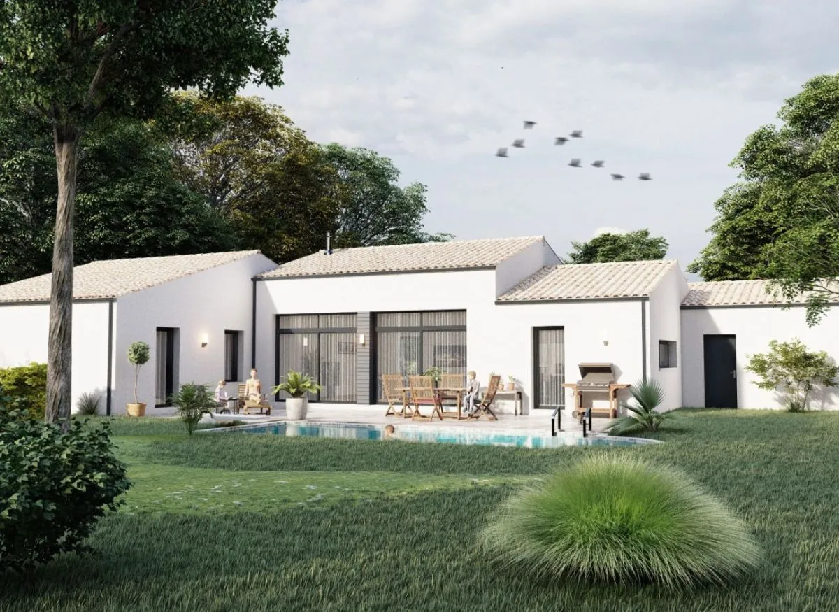 Image 1 Projet de construction d'une maison 130 m² avec terrain à SAINT-GEORGES-DES-COTEAUX (17)