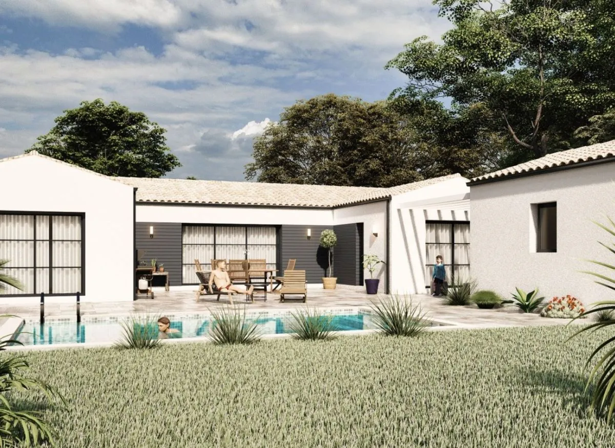 Image 1 Projet de construction d'une maison 135 m² avec terrain à SAINTES (17)