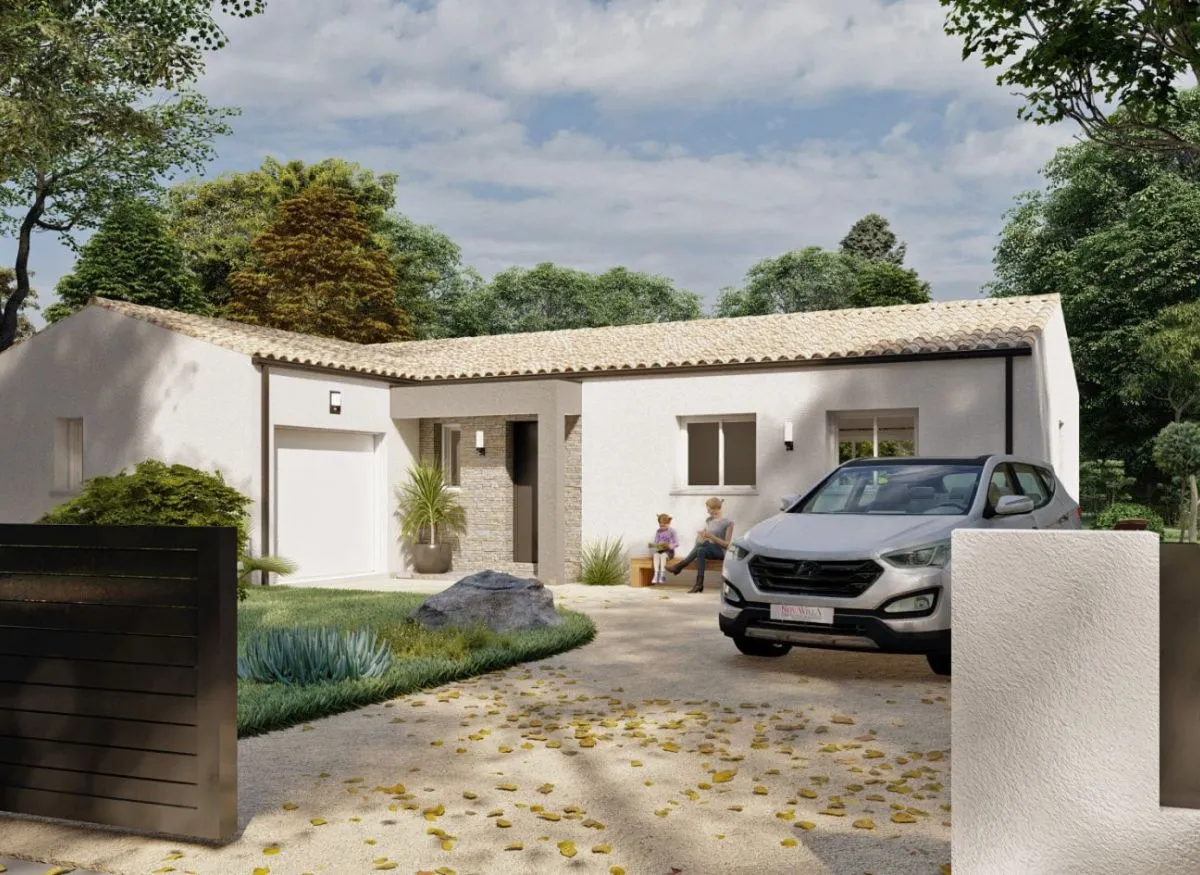 Image 1 Projet de construction d'une maison 90 m² avec terrain à SAUJON (17)