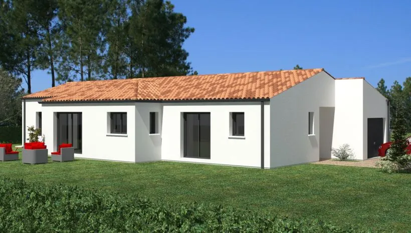 Image Projet de construction d'une maison 110 m² avec terrain à SAINTES (17)