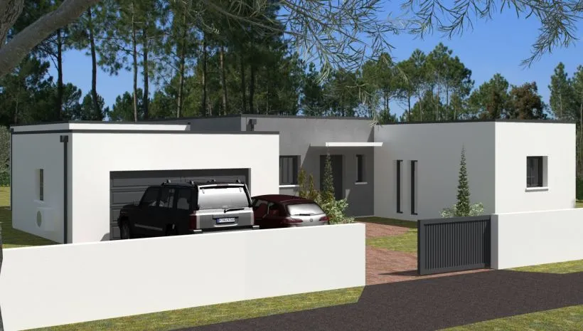 Image Projet de construction d'une maison 130 m² avec terrain à LA CHAPELLE-DES-POTS (17)