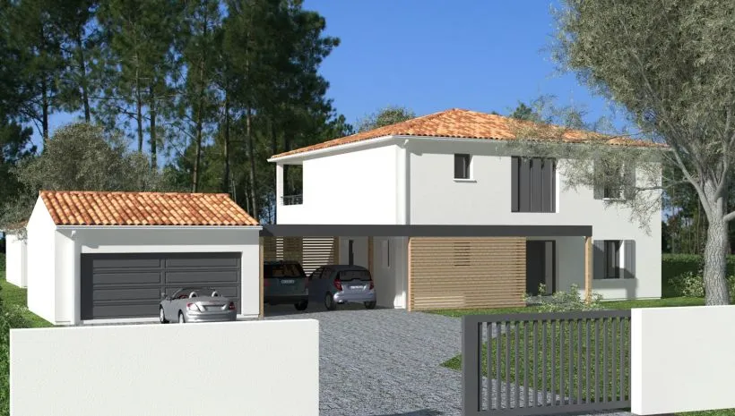 Image Projet de construction d'une maison 140 m² avec terrain à SAINTES (17)