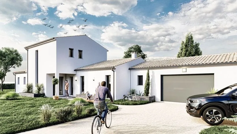 Image Projet de construction d'une maison 140 m² avec terrain à SAINTES (17)