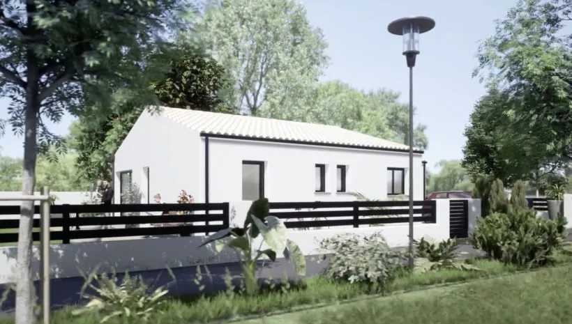 Image Projet de construction d'une maison 90 m² avec terrain à SAINTES (17)