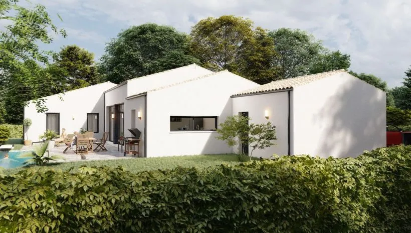 Image Projet de construction d'une maison 125 m² avec terrain à SAINT-GEORGES-DES-COTEAUX (17)
